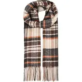 Roeckl Sjaal 'SCOTTISH TARTAN HERREN' beige / blauw / zwart
