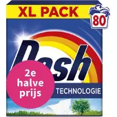Dash Waspoeder Wasdraad Fris 80 Wasbeurten - 4 kg