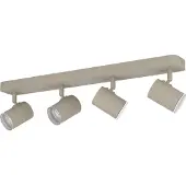 Eglo Consuma 1 Opbouwspot - Badkamer - GU10 - 58 cm - Zandkleur/Beige