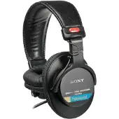 Sony MDR-7506 Over Ear koptelefoon Kabel Zwart Studio