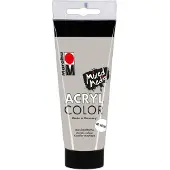 Marabu Acryl Color 082 100 ml acrielverf Zilver Koker