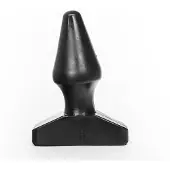 All Black - Extreme Anaal Plug - 16 x 5.5 cm - Zwart