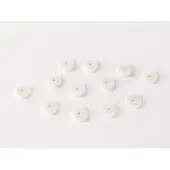 Fender Strap Button Viltwasjes - 12 Stuks Wit