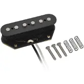 Boston VTE-52-B Single Coil Pickup - Alnico 5 staafmagneten, zwarte fiber bobbin, gewaxte Formvar draad