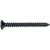 Boston TS-03-B Ovale Verzonken Schroeven 4x45mm - 12 Stuks, Zwart
