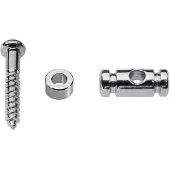 Boston SH-8-N Cilindervormige Snaaretainer met Spacer en Schroef - Nikkel