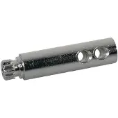 Boston MHP-11D machine head shafts, metal, 2 holes, nickel, 6x22mm, 12-pack