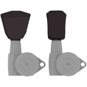 Hipshot HS6B1TLPB Tulip Stemknop voor Gitaarmechaniek Black, per stuk