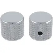 AllParts MK0115010 Chroom Barrel Knoppen - Set van 2