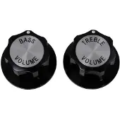 AllParts PK3248023 volumeknoppen voor Rickenbacker - Set van 2