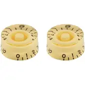 AllParts De PK0130028 Crème Speed Knoppen - Set van 2