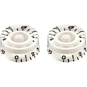 AllParts PK0130025 Snelknoppen Wit - Set van 2