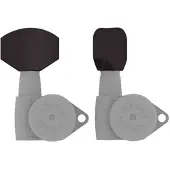 Hipshot HS6B1HEXB Hex Stemknop voor Gitaarmechaniek Black, per stuk