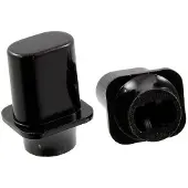AllParts SK0713B23 – Zwarte Switch Knoppen voor Telecaster (25 stuks)