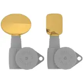 Hipshot HS6B1BBBG Big Butter Bean Stemknop voor Gitaarmechaniek Gold, per stuk