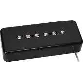 Boston VSB-46-NBK Single Coil Pickup - Alnico 5 bar-magneet, gevlochten afgeschermde bedrading, gewaxte enamel draad