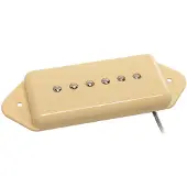Boston VDE-46-BIV Single Coil Pickup - Alnico 5 bar-magneet, gevlochten afgeschermde bedrading, gewaxte enamel draad