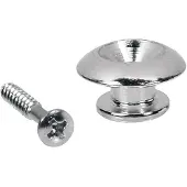Boston EP-HN-C Sferische Strap Buttons - Metaal 17mm (2-pack) Chroom