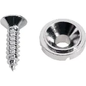 Boston SH-3-C Snarenretainer - Chroom, 10mm Diameter, Buttonmodel