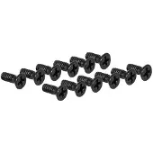 Fender 0041602049 schroef M6-32 x 9,5 mm – HEX FHP, zwart (per stuk)