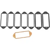 Lollar 25304-13020 Shim Pack For Dogear P-90 Pickups - 8 pcs, six most commonly used heights, two oversized for HB rout