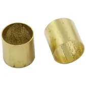 AllParts EP0220B08 Messing Pot Sleeves – Bulk Pack 50 stuks