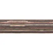 Crearreda Muursticker Houten Planken - Backsplash Wood Strips 45x180cm Pvc Bruin