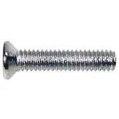 Boston PS-01-C pickup schroeven 2,6 x 12 mm – vlak verzonken, chroom (12 stuks)