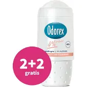 Odorex 2+2 gratis: Deodorant Roller 0% 50 ml