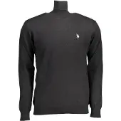 U.s. polo assn. . Zwarte Katoenen Heren Coltrui