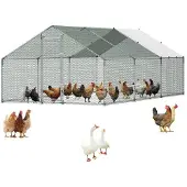 Vevor metalen kippenhok 3x5,95x2m
