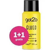 Got2b 1+1 Gratis: Glued Haarspray Mini 100 Ml