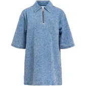 Object Jurk blauw denim / lichtblauw / zwart