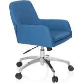 Hjh OFFICE SHAKE 400 - Thuisgebruik bureaustoel Blauw
