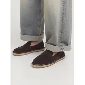 Jack & Jones Espadrilles 'JFWScherlock' donkerbruin