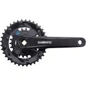 Shimano FC-M315-2 Crankstel 36-22T - 170 mm - 2x7/8-Speed - MTB & Trekking - Zwart