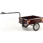 Roland Aanhanger Maxi 12", met hoge trekstang, geschikt voor hout en metaal, inclusief koppeling