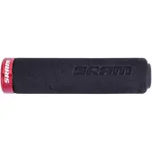 Sram paire de grips mousse lock-on noir rouge