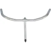Ergotec Envoyer Omafiets NSU 22.2 / 580 / 222 mm Chrome