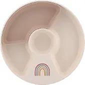 Mepal Mio Vakjesbord - Magnetronbestendig - Antislip - Met uitneembaar compartiment - Sunshine & Rainbow