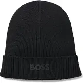 BOSS Muts 'Asic' zwart / wit