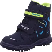 Superfit Snowboots 'Husky' blauw / neongroen