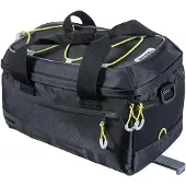 Basil Miles bagagedragertas MIK, 7L, black lime - 100% waterdicht - Polyester -