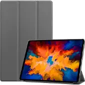 Mobigear Tri-Fold Bookcase voor Lenovo Tab P11 Pro Gen 1 - Grijs