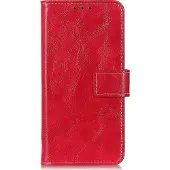 Mobigear Basic Bookcase voor Samsung Galaxy A32 5G - Rood