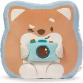 Nici - Hond Hiro met camera, knuffel