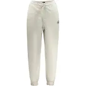 Tommy Hilfiger Broek 'Signature Logo Cuffed' lichtgrijs