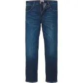 Wrangler Greensboro medium blue used stretch jeans