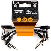 Mxr Ribbon Patch Cable 3 Pack 3 Inch