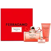 Salvatore Ferragamo Ferragamo Signorina Unica Eau de Parfum 100 ml + Eau de Parfum mini 5 ml + Body Lotion 50 ml (voor dames)
